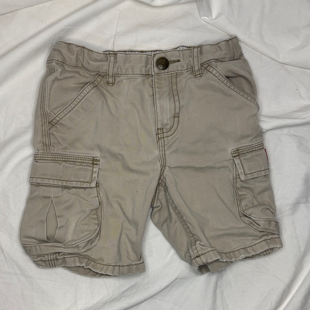 Tommy Hilfiger Beige Cargo Shorts